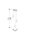 ALFARA- LAMPARA 3L CREMA